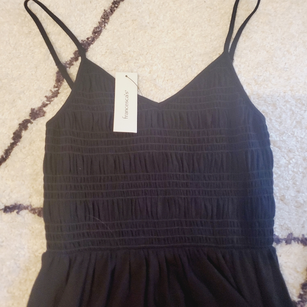Francesca's ALYA Black Dress XS - Picture 3 of 4